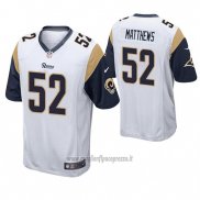 Maglia NFL Game Los Angeles Rams Clay Matthews Bianco