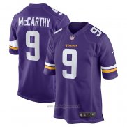 Maglia NFL Game Minnesota Vikings J.j. Mccarthy 2024 NFL Draft First Round Pick Viola