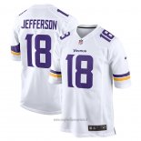 Maglia NFL Game Minnesota Vikings Justin Jefferson Bianco