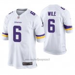 Maglia NFL Game Minnesota Vikings Matt Wile Bianco