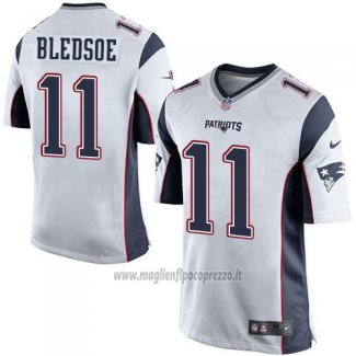 Maglia NFL Game New England Patriots Bledsoe Bianco