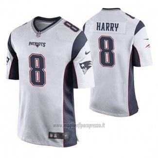 Maglia NFL Game New England Patriots N'keal Harry Bianco
