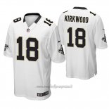 Maglia NFL Game New Orleans Saints Keith Kirkwood Bianco