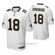 Maglia NFL Game New Orleans Saints Keith Kirkwood Bianco