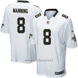 Maglia NFL Game New Orleans Saints Manning Bianco