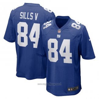 Maglia NFL Game New York Giants David Sills V Blu