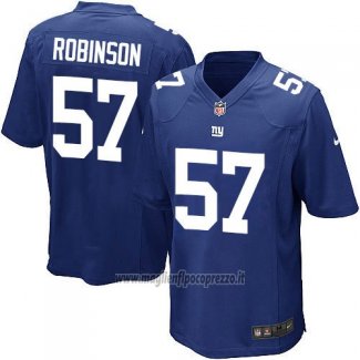 Maglia NFL Game New York Giants Robinson Blu