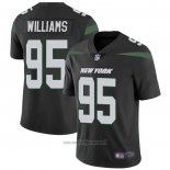 Maglia NFL Game New York Jets 95 Quinnen Williams Alternate Nero