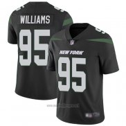 Maglia NFL Game New York Jets 95 Quinnen Williams Alternate Nero