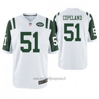Maglia NFL Game New York Jets Brandon Copeland Bianco