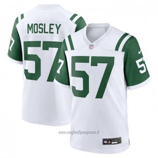 Maglia NFL Game New York Jets C.J. Mosley Classic Alternato Bianco Verde