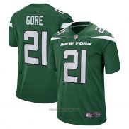 Maglia NFL Game New York Jets Frank Gore Verde