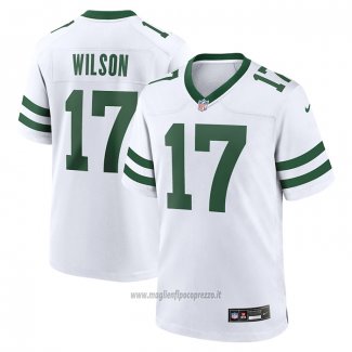 Maglia NFL Game New York Jets Garrett Wilson Bianco