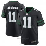 Maglia NFL Game New York Jets Jermaine Johnson Ii Alternato Nero