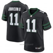 Maglia NFL Game New York Jets Jermaine Johnson Ii Alternato Nero