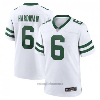 Maglia NFL Game New York Jets Mecole Hardman Bianco