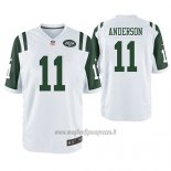 Maglia NFL Game New York Jets Robby Anderson Bianco
