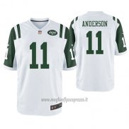 Maglia NFL Game New York Jets Robby Anderson Bianco