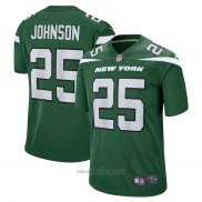 Maglia NFL Game New York Jets Ty Johnson Verde