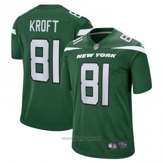 Maglia NFL Game New York Jets Tyler Kroft Verde