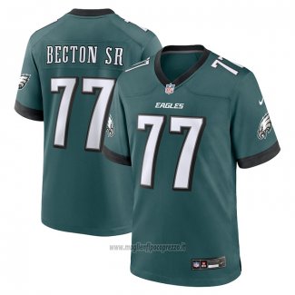Maglia NFL Game Philadelphia Eagles Mekhi Becton Sr. Verde