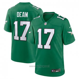 Maglia NFL Game Philadelphia Eagles Nakobe Dean Alternato Verde