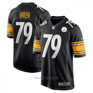 Maglia NFL Game Pittsburgh Steelers Renell Wren Nero