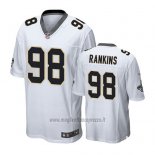 Maglia NFL Game Saints Sheldon Rankins Bianco