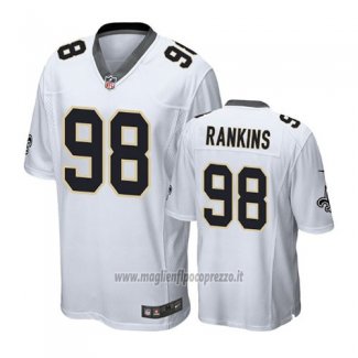 Maglia NFL Game Saints Sheldon Rankins Bianco