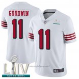 Maglia NFL Game San Francisco 49ers 11 Marquise Goodwin Bianco