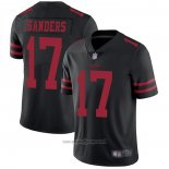 Maglia NFL Game San Francisco 49ers 17 Emmanuel Sanders Alternate Nero