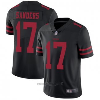 Maglia NFL Game San Francisco 49ers 17 Emmanuel Sanders Alternate Nero