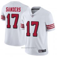 Maglia NFL Game San Francisco 49ers 17 Emmanuel Sanders Bianco