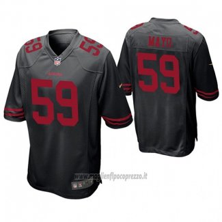 Maglia NFL Game San Francisco 49ers David Mayo Nero