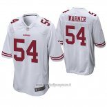 Maglia NFL Game San Francisco 49ers Fred Warner Bianco