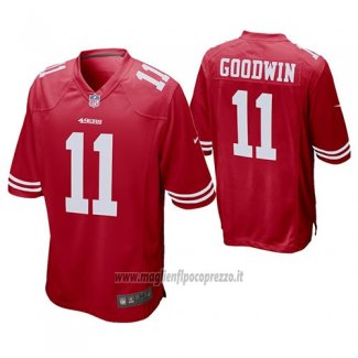 Maglia NFL Game San Francisco 49ers Marquise Goodwin Rosso
