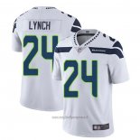 Maglia NFL Game Seattle Seahawks 24 Marshawn Lynch Bianco