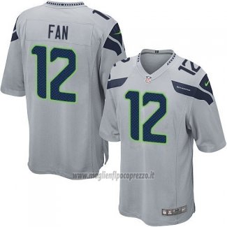 Maglia NFL Game Seattle Seahawks Fan Grigio