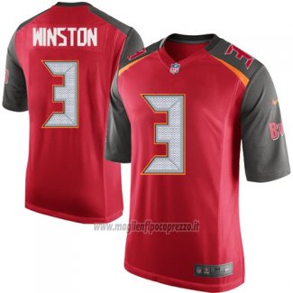 Maglia NFL Game Tampa Bay Buccaneers Winston Rosso