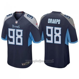 Maglia NFL Game Tennessee Titans Brian Orakpo 2018 Blu