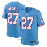 Maglia NFL Game Tennessee Titans Eddie George Throwback Retired Blu