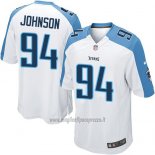 Maglia NFL Game Tennessee Titans Johnson Bianco