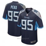 Maglia NFL Game Tennessee Titans Kyle Peko Blu