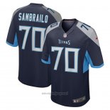 Maglia NFL Game Tennessee Titans Ty Sambrailo 70 Blu