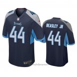 Maglia NFL Game Tennessee Titans Vic Beasley Jr Blu