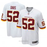 Maglia NFL Game Washington Commanders Jamin Davis Bianco