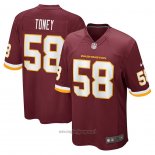 Maglia NFL Game Washington Commanders Shaka Toney Rosso