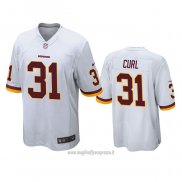 Maglia NFL Game Washington Commanders Kamren Curl Bianco