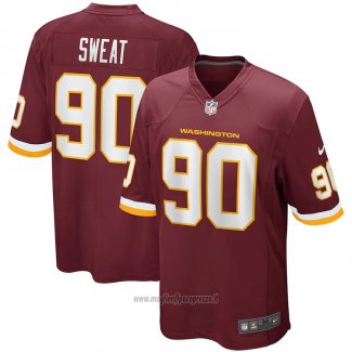 Maglia NFL Game Washington Commanders Montez Sweat Rosso