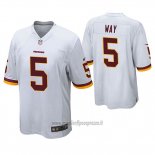 Maglia NFL Game Washington Commanders Tress Way Bianco